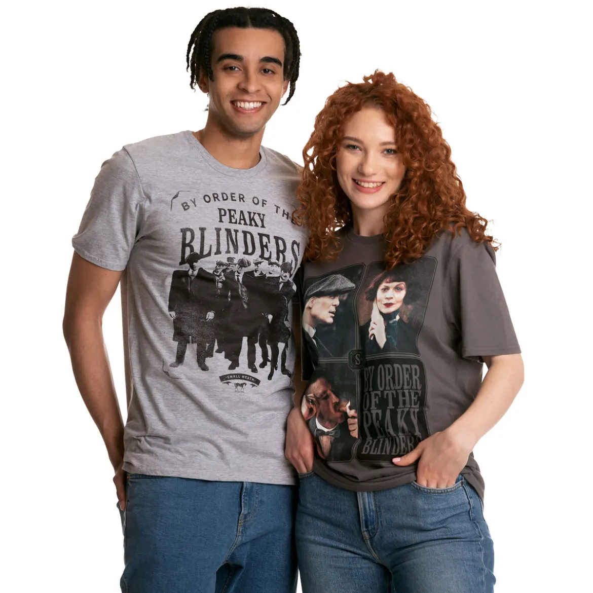 Peaky Blinders - Shelby Family T-Shirt grau