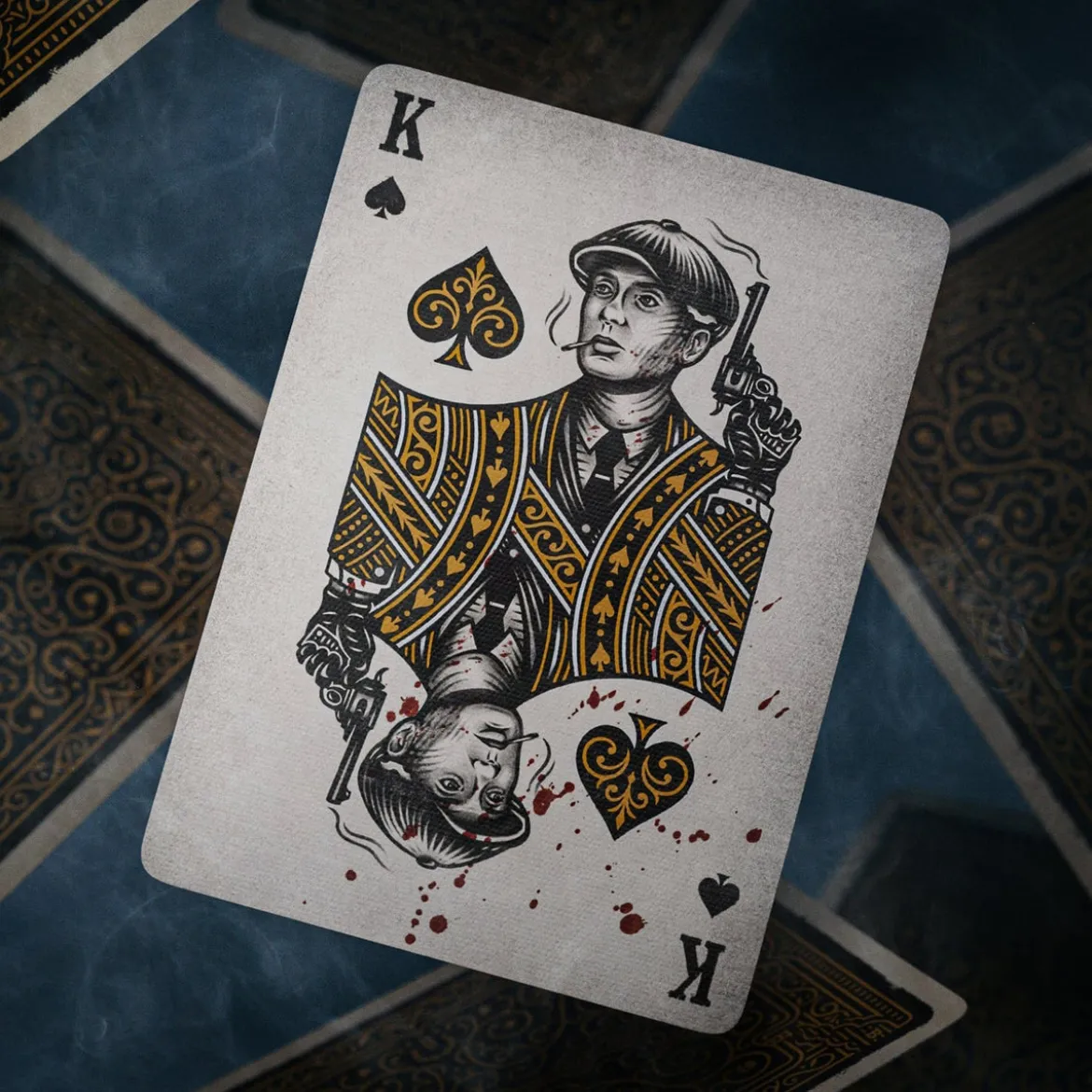 Peaky Blinders Spielkarten Forged In Smoke and Blood