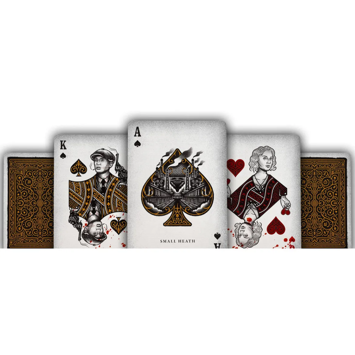 Peaky Blinders Spielkarten Forged In Smoke and Blood