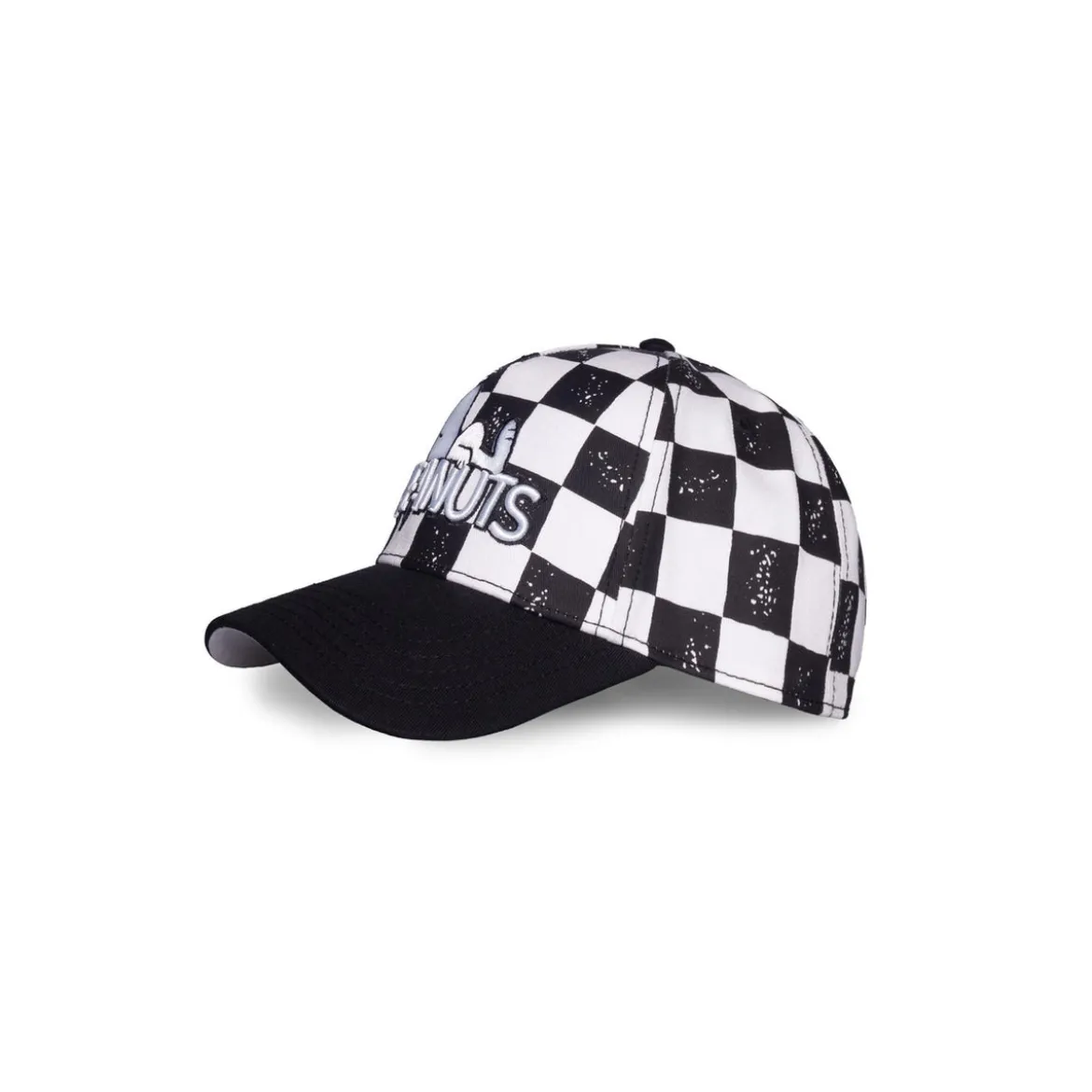 Peanuts Baseball Cap Checkerboard Logo