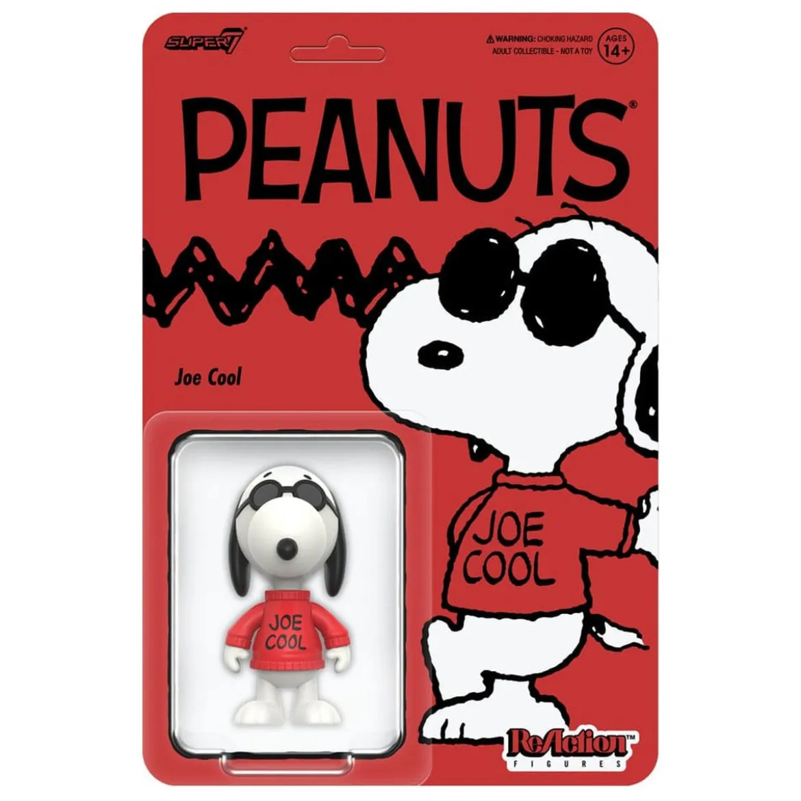 Peanuts ReAction Actionfigur Wave 8 Joe Cool 9 cm