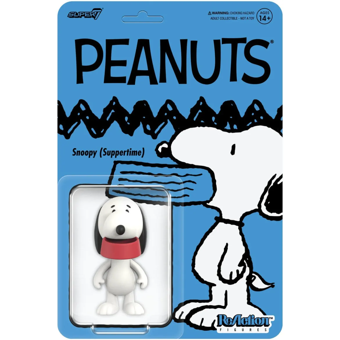 Peanuts ReAction Actionfigur Wave 09 Snoopy (Suppertime)