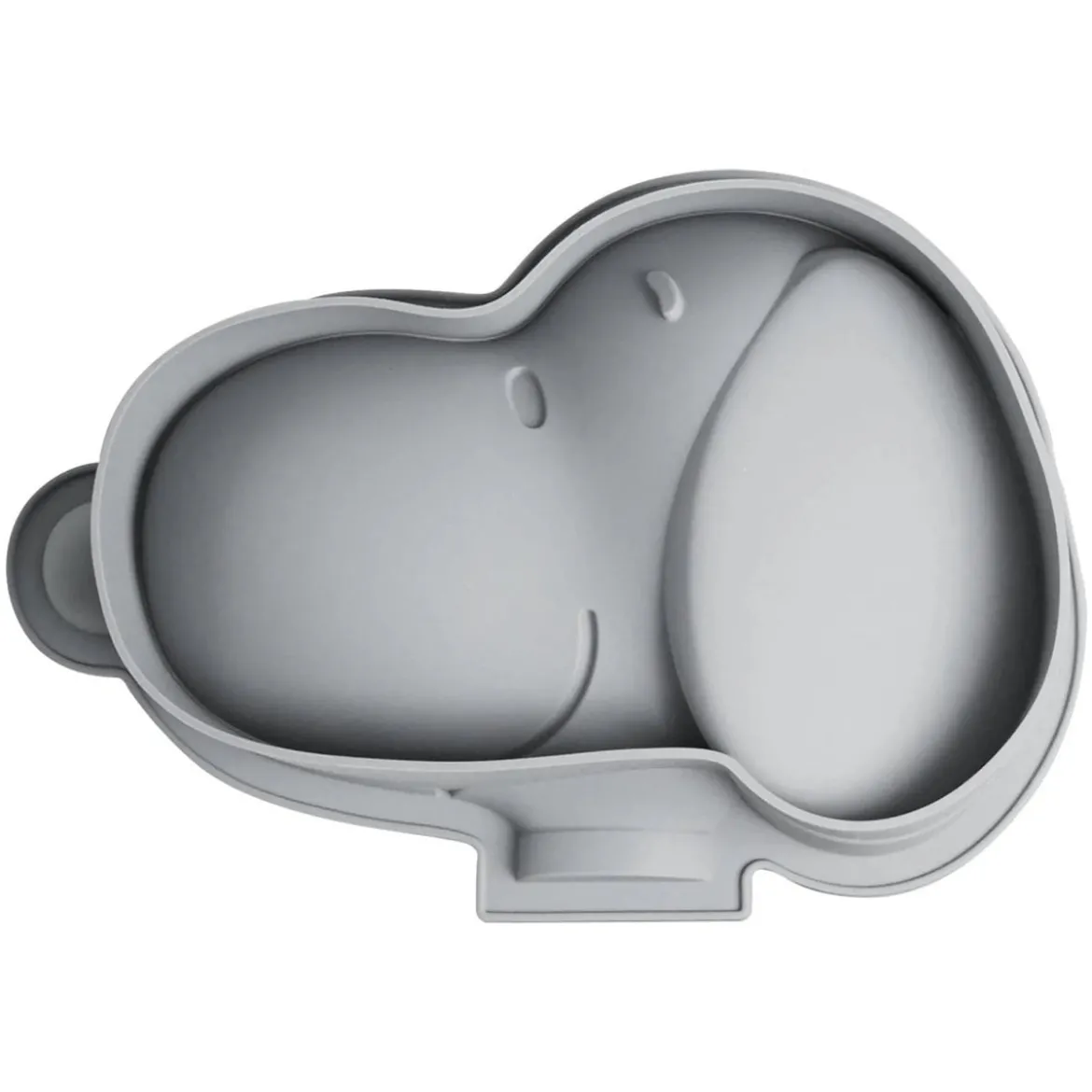 Peanuts Silikon-Backform Snoopy grau