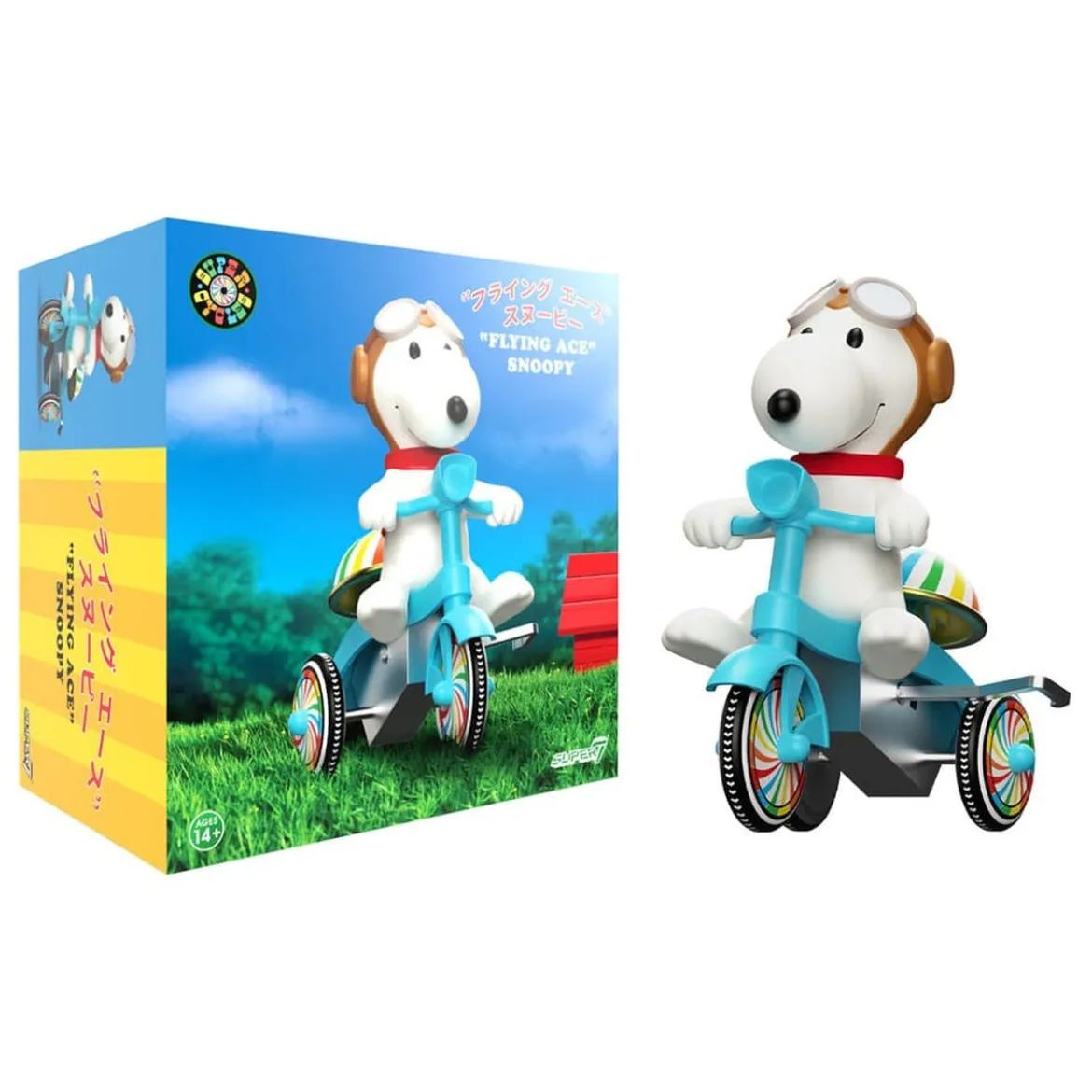 Peanuts Super Cycles Actionfigur Snoopy Flying Ace 13 cm