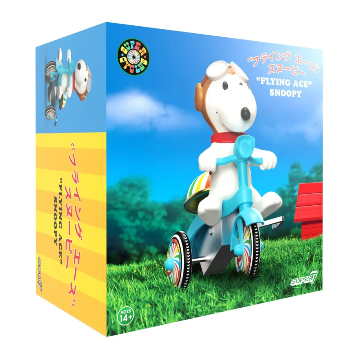Peanuts Super Cycles Actionfigur Snoopy Flying Ace 13 cm