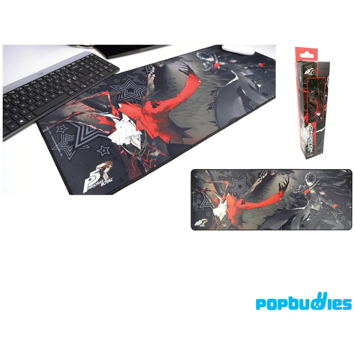 Persona Mousepad Joker & Arsène 80 x 30 cm
