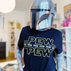 Pew Pew - T-Shirt schwarz