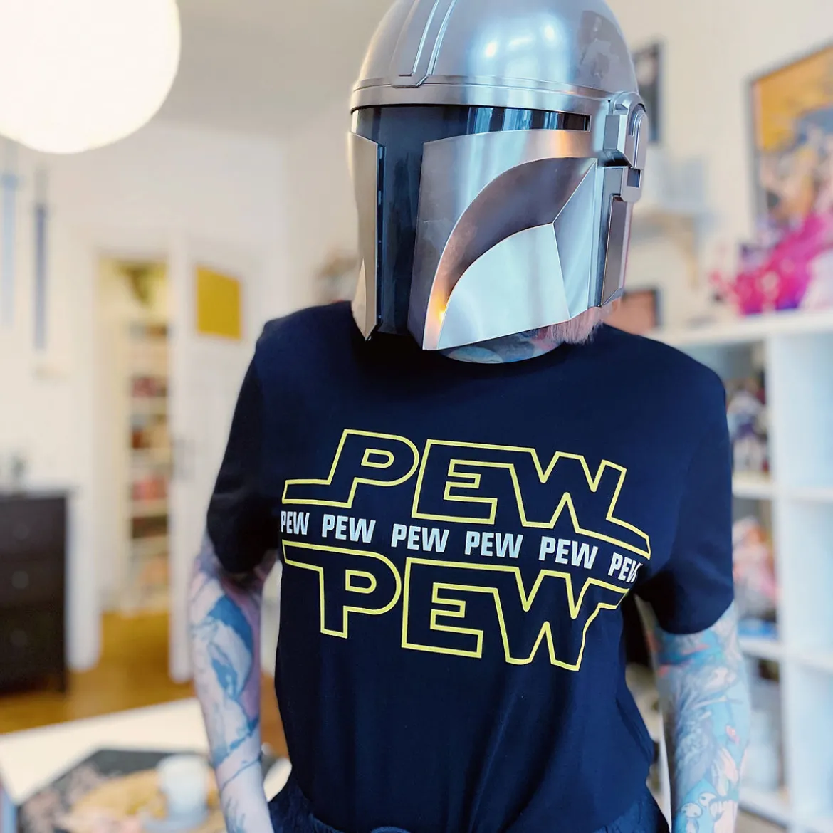 Pew Pew - T-Shirt schwarz