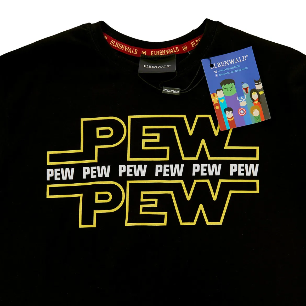 Pew Pew - T-Shirt schwarz