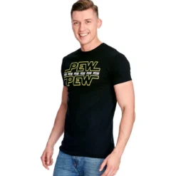 Pew Pew - T-Shirt schwarz
