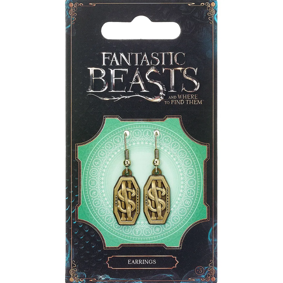 Phantastische Tierwesen - Scamander Logo Ohrringe