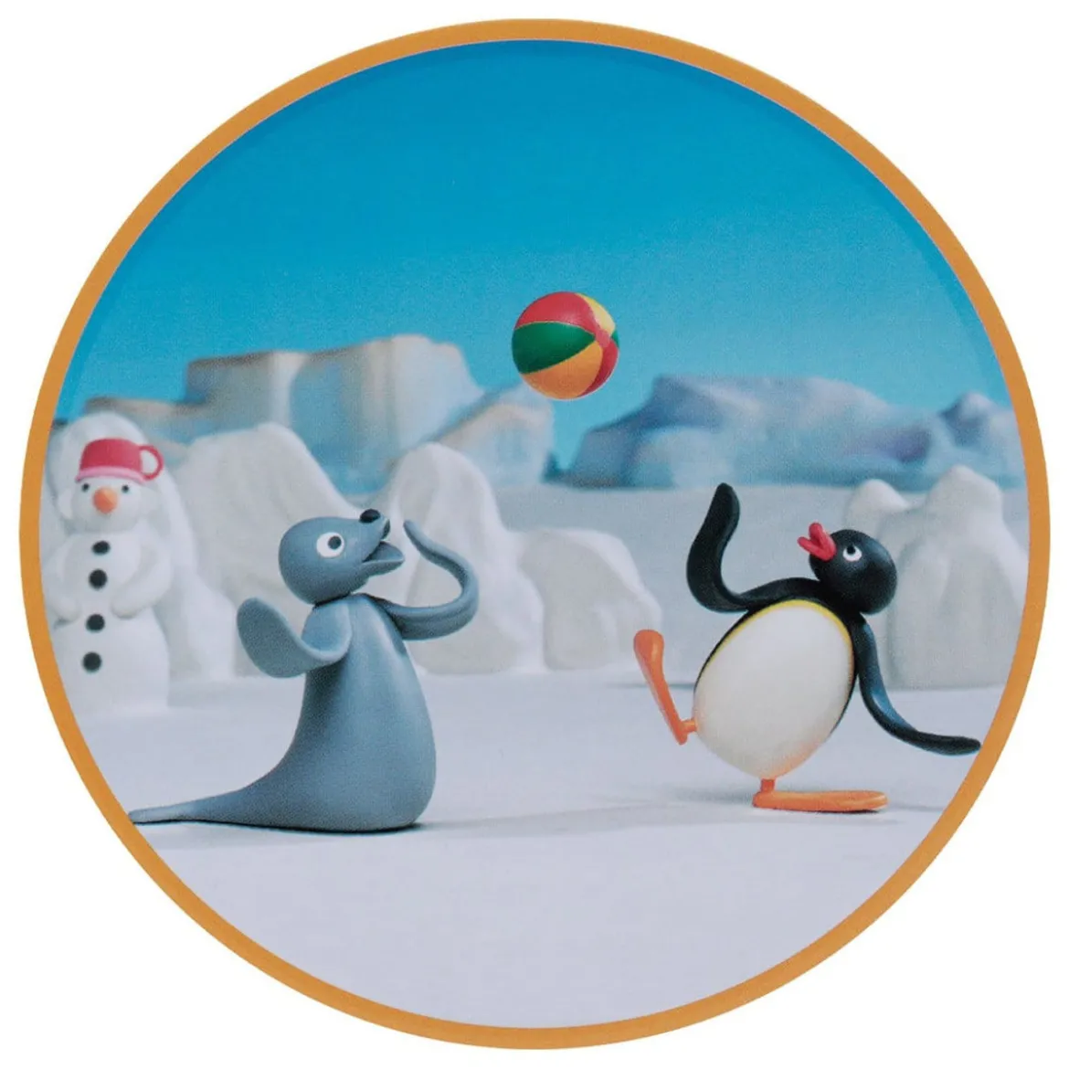 Pingu - Family Untersetzer 4er Set