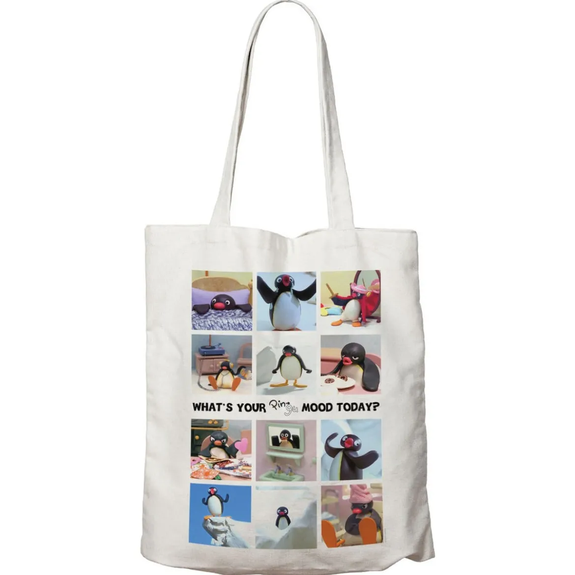 Pingu - Moods of the Pingu Jutebeutel