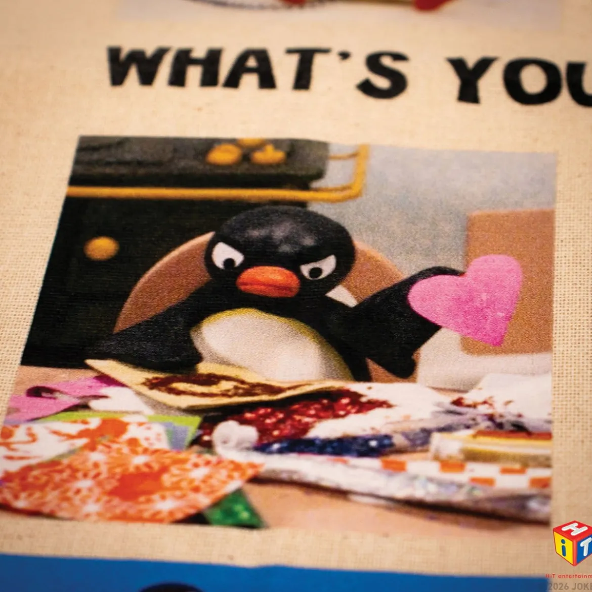 Pingu - Moods of the Pingu Jutebeutel
