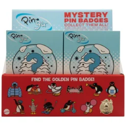 Pingu - Mystery Ansteck-Pin 12er Display