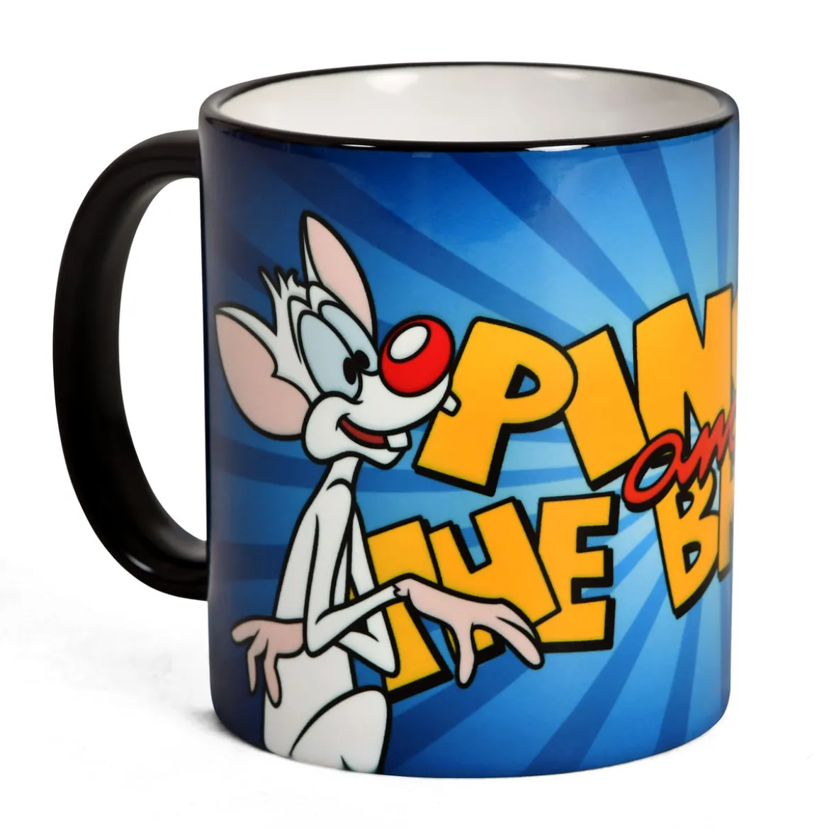 Pinky und der Brain - Logo Tasse