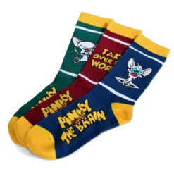 Pinky und der Brain - Pinky und Brain Socken 3er Set in Geschenkbox