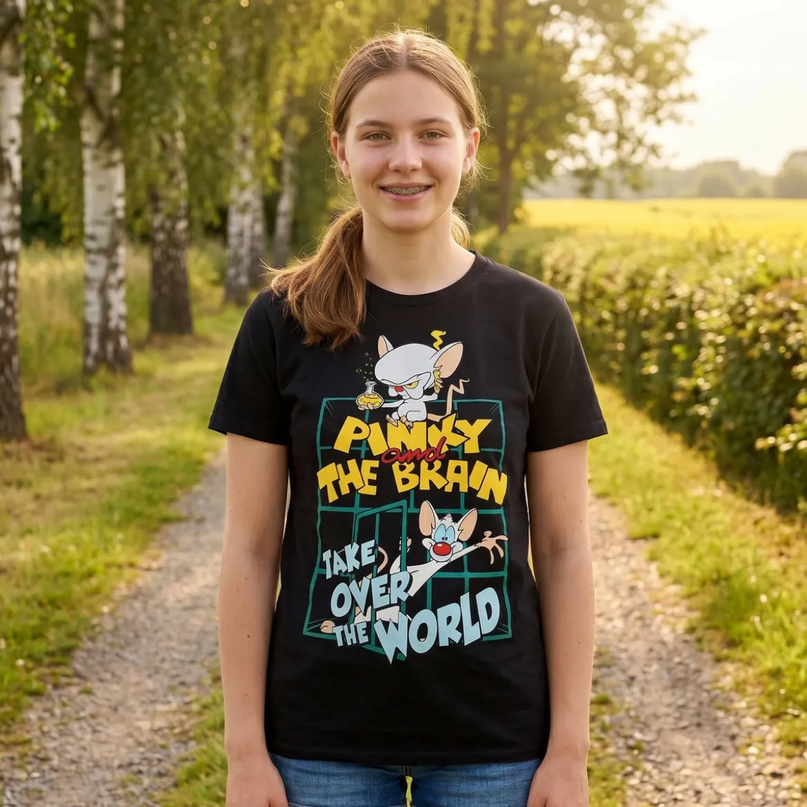 Pinky und der Brain - Take Over The World T-Shirt