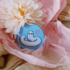Pinselwurm Button für Atelier of Witch Hat Fans