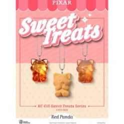 Pixar Sweet Treats Series Schlüsselanhänger 3er-Pack 4 cm