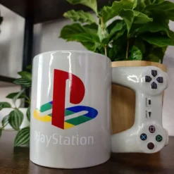 PlayStation - Controller 3D Tasse grau