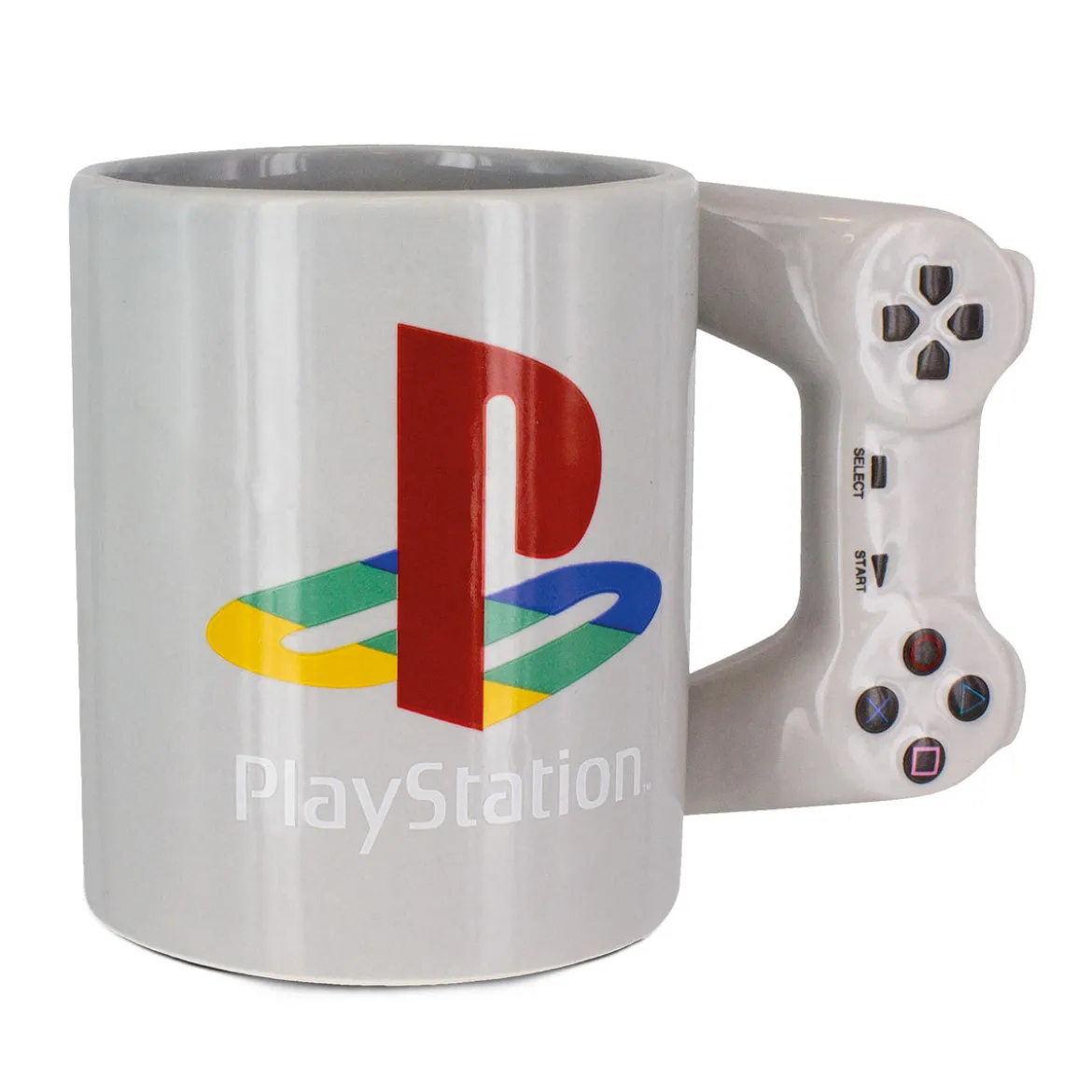 PlayStation - Controller 3D Tasse grau