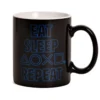 PlayStation - Eat Sleep Repeat Thermoeffekt Tasse