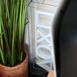 PlayStation - Neon Symbol Tischlampe