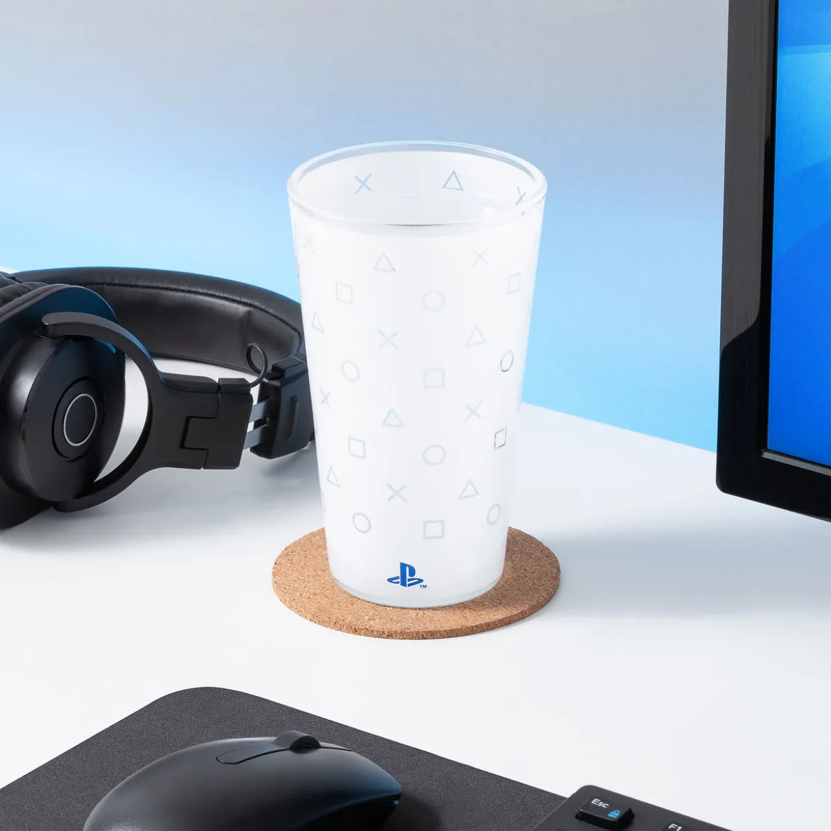 PlayStation - PS5 Buttons Glas