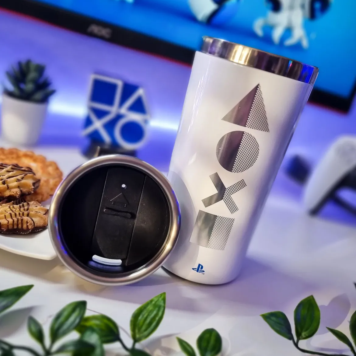 PlayStation - PS5 Buttons To Go Becher