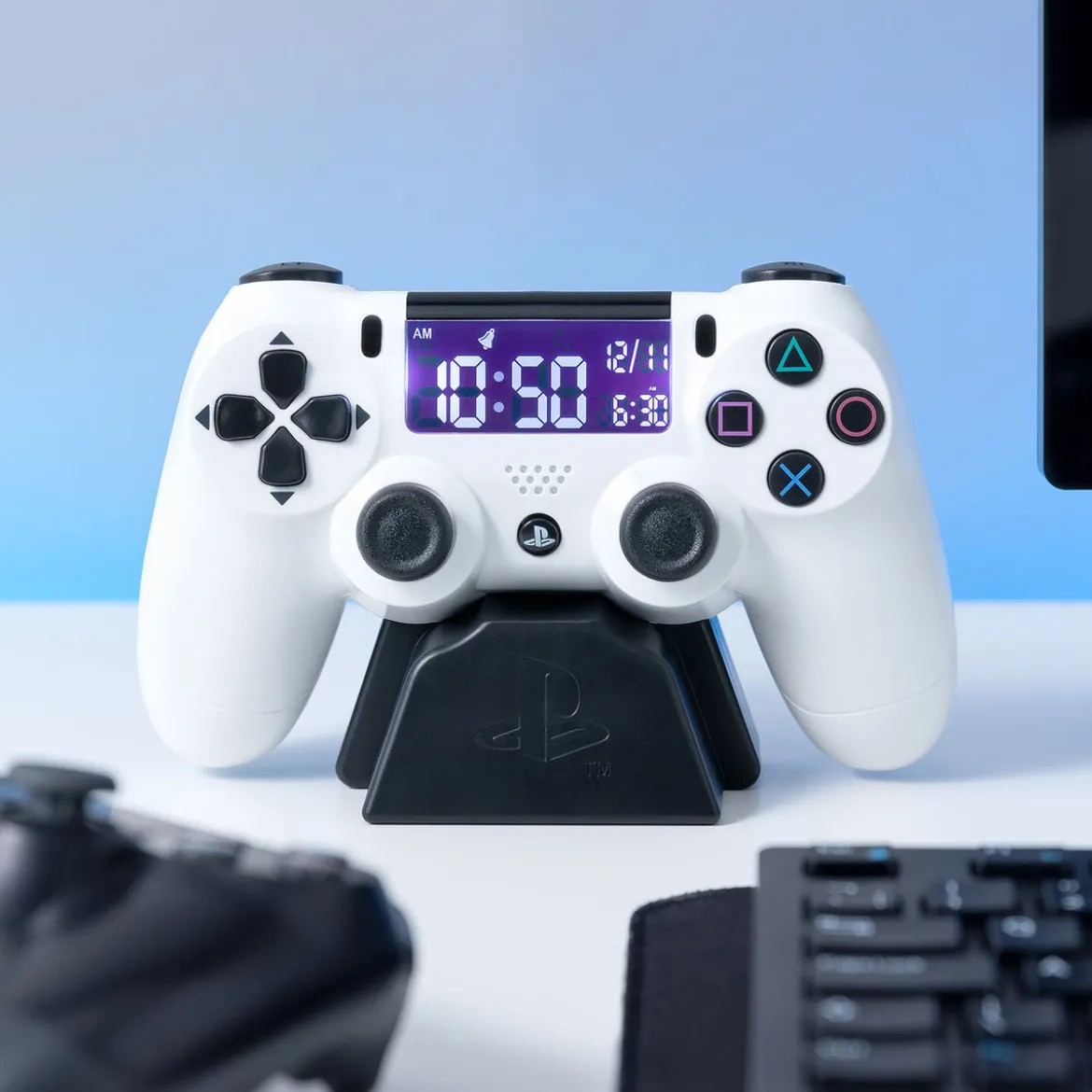 PlayStation - White Controller Wecker