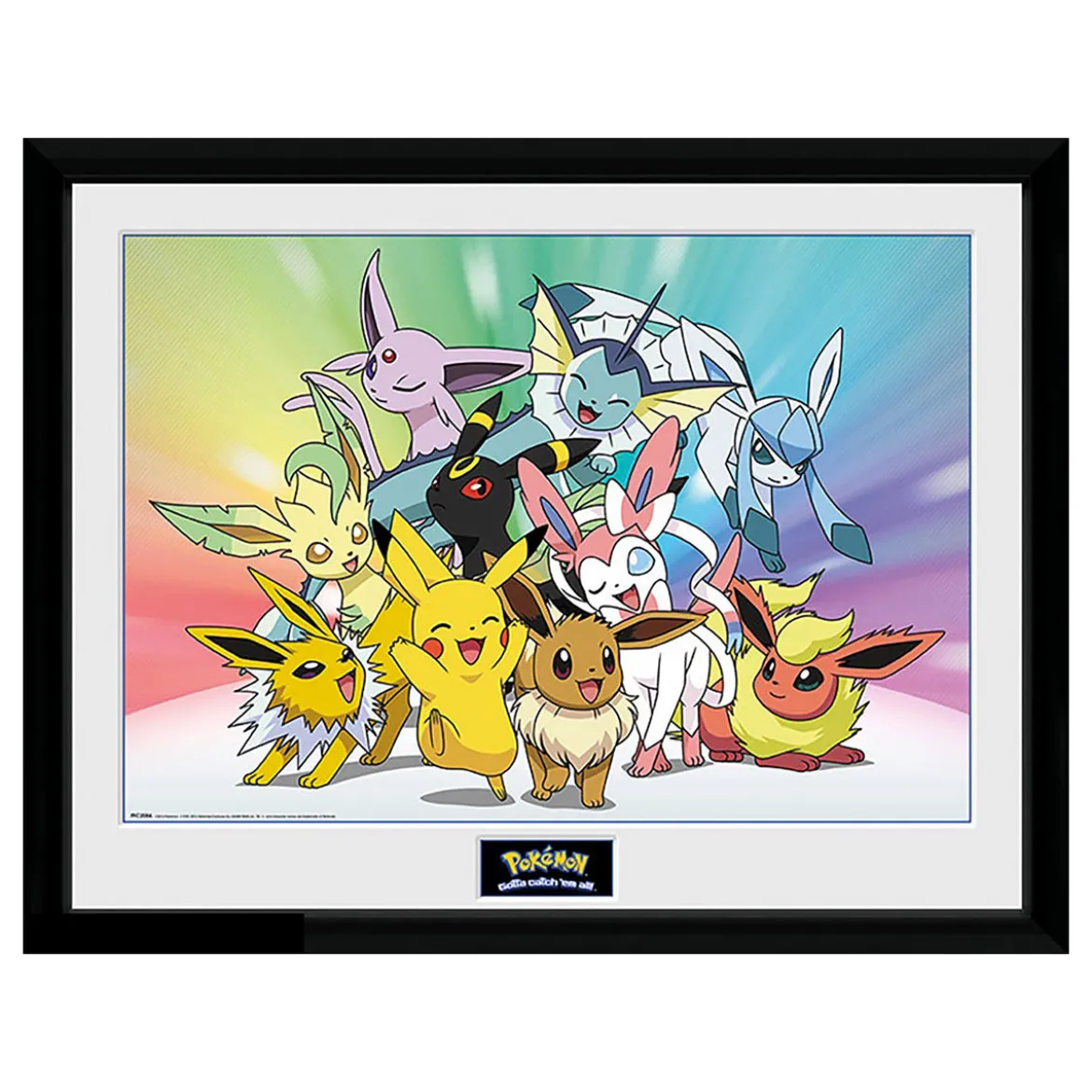 Pokemon - Charakter Wandbild