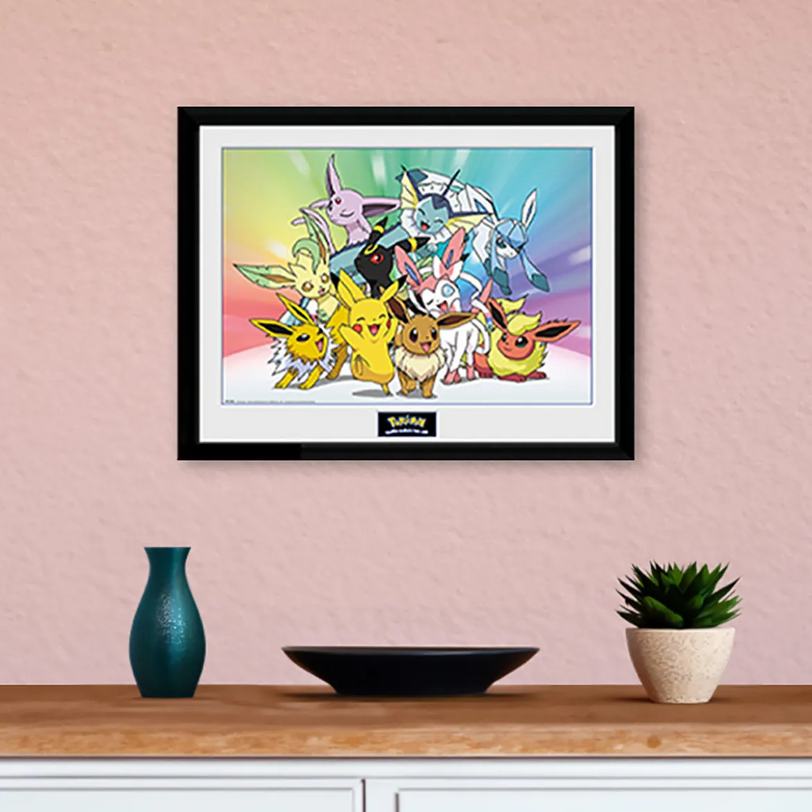 Pokemon - Charakter Wandbild