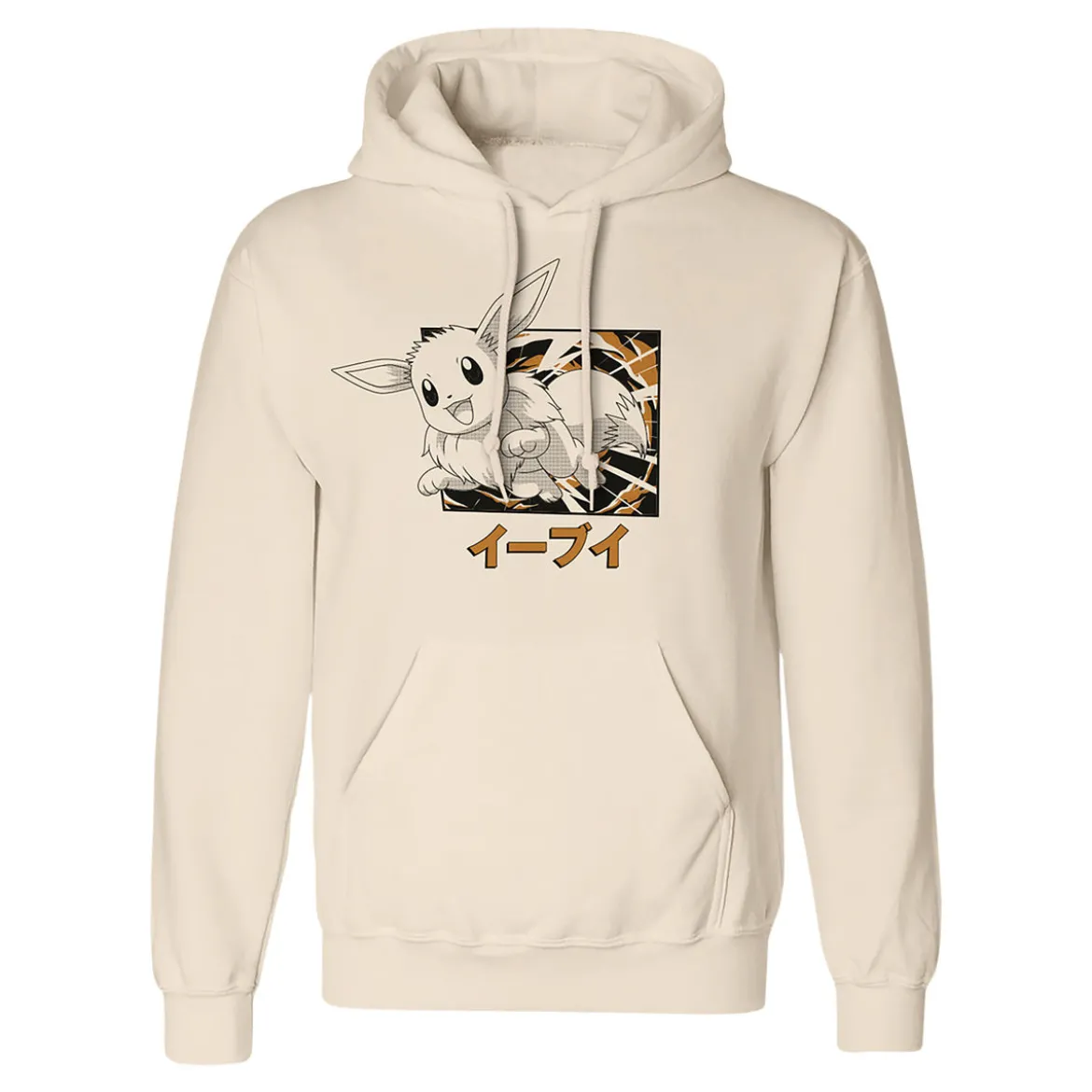 Pokemon - Evoli Evolution Katakana Hoodie