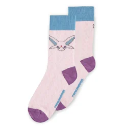 Pokemon - Evoli Evolution Socken 3er Set braun-schwarz-rosa
