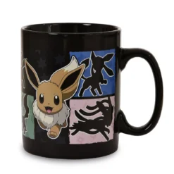 Pokemon - Evoli Evolutions Thermoeffekt Tasse
