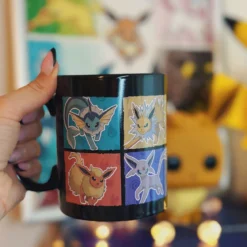 Pokemon - Evoli Evolutions Thermoeffekt Tasse
