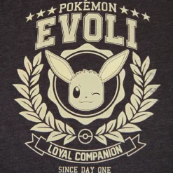 Pokemon - Evoli Loyal Companion T-Shirt grau