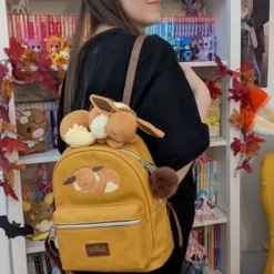 Pokemon - Evoli schlafend Mini Rucksack braun