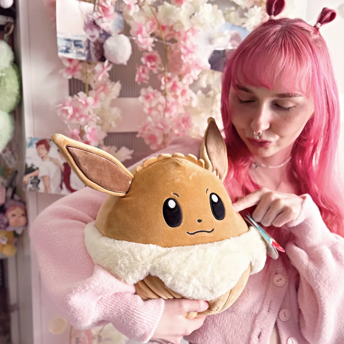 Pokemon - Evoli Squishmallows Plüsch Figur