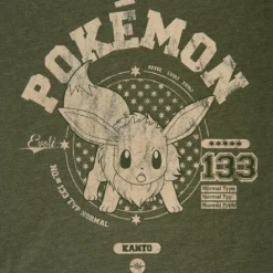 Pokemon - Evoli T-Shirt grün