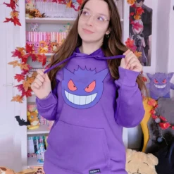 Pokemon - Gengar Face Hoodie
