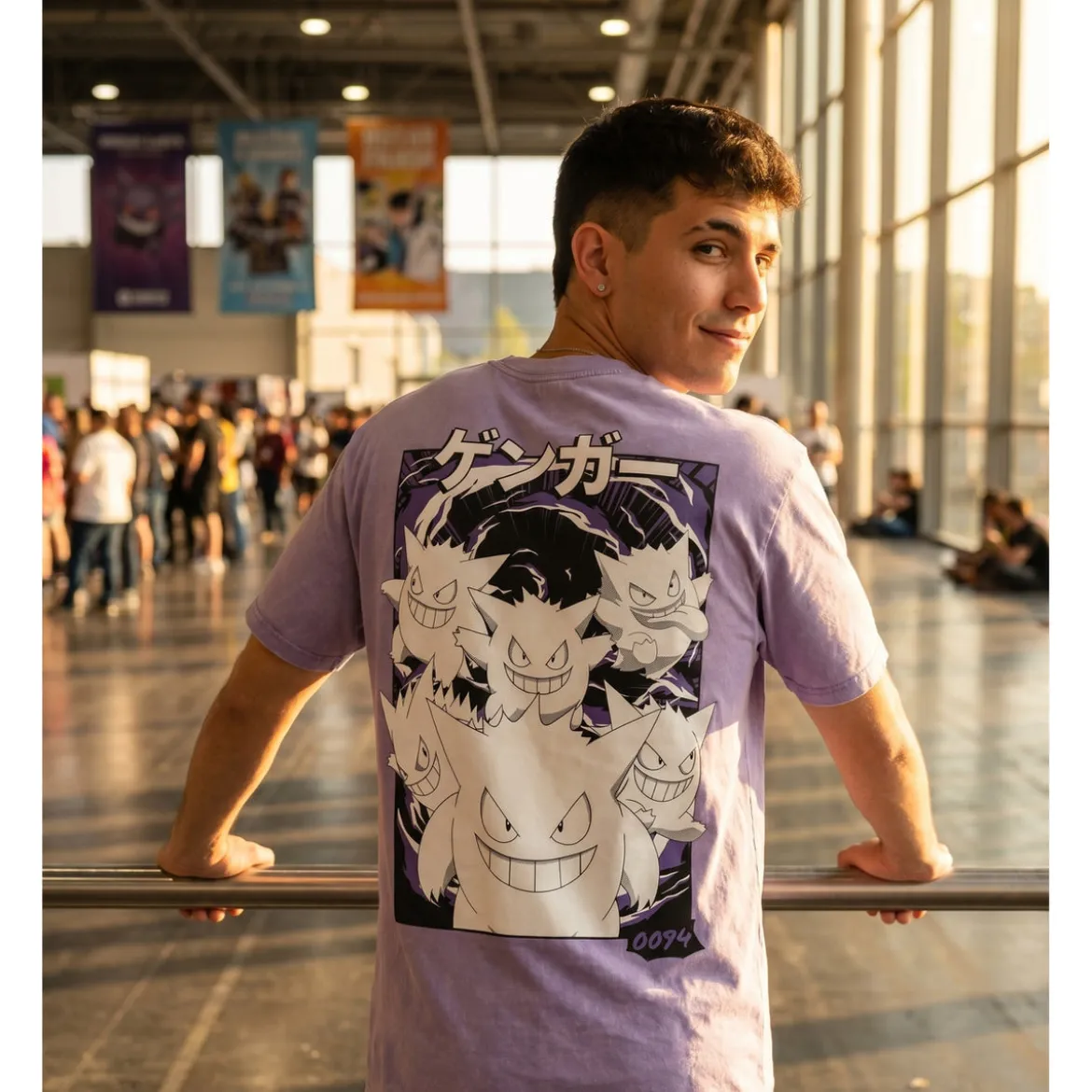 Pokemon - Gengar Katakana Vintage T-Shirt