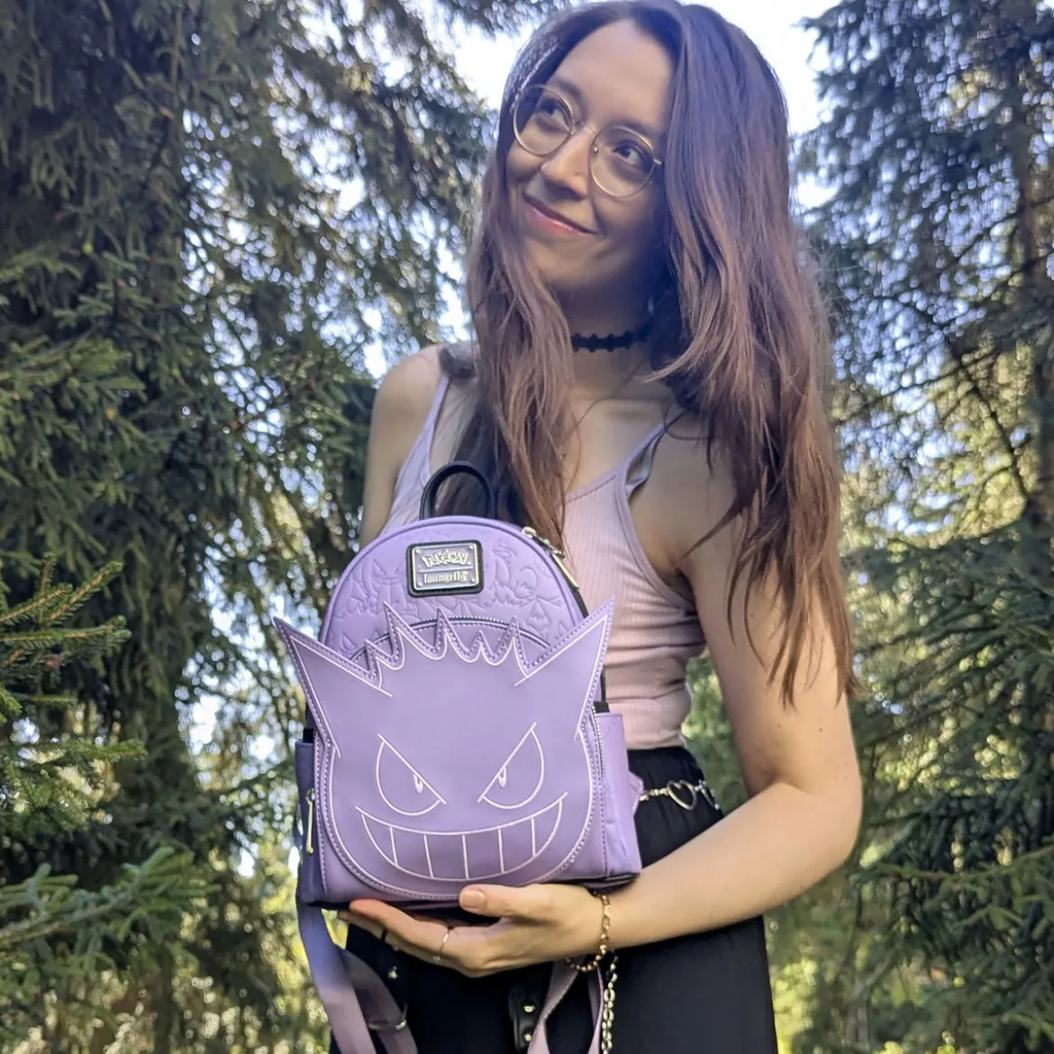 Pokemon - Gengar Mini Rucksack lila