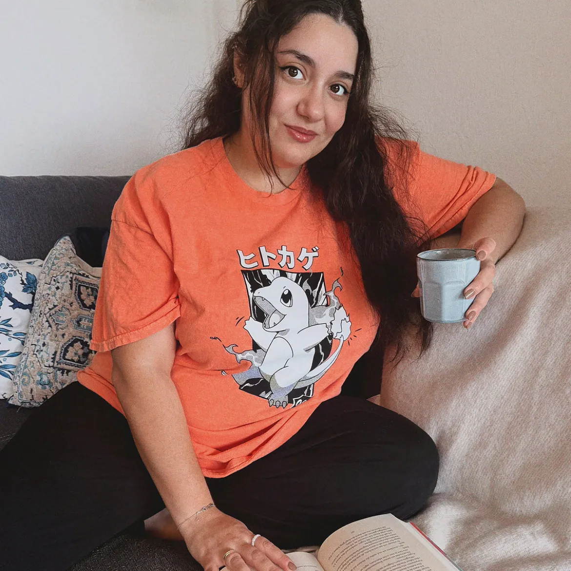 Pokemon - Glumanda Katakana Vintage T-Shirt