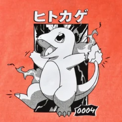 Pokemon - Glumanda Katakana Vintage T-Shirt