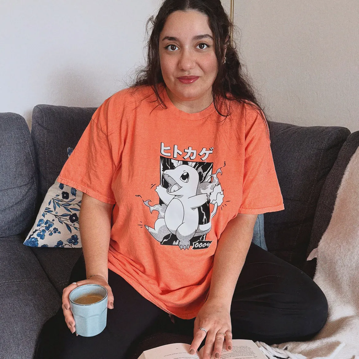 Pokemon - Glumanda Katakana Vintage T-Shirt