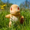 Pokemon - Glumanda Monochrom Plüsch Figur 22 cm