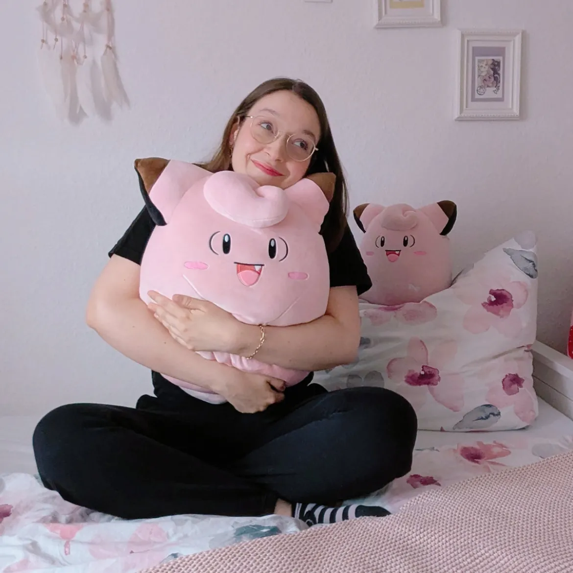 Pokemon - Piepi Squishmallows Plüsch Figur