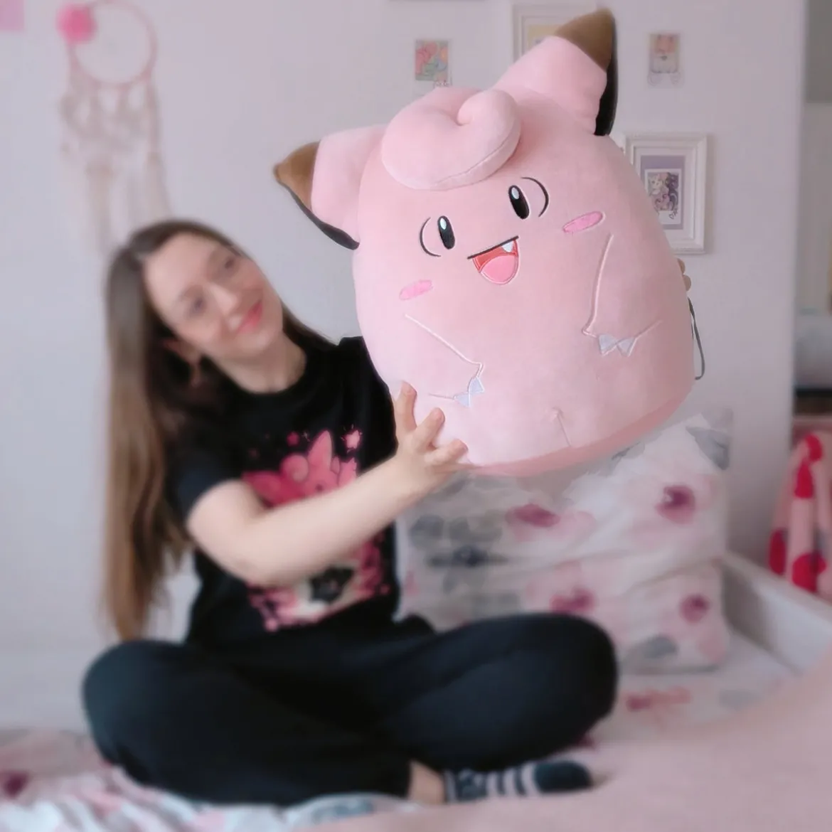 Pokemon - Piepi Squishmallows Plüsch Figur